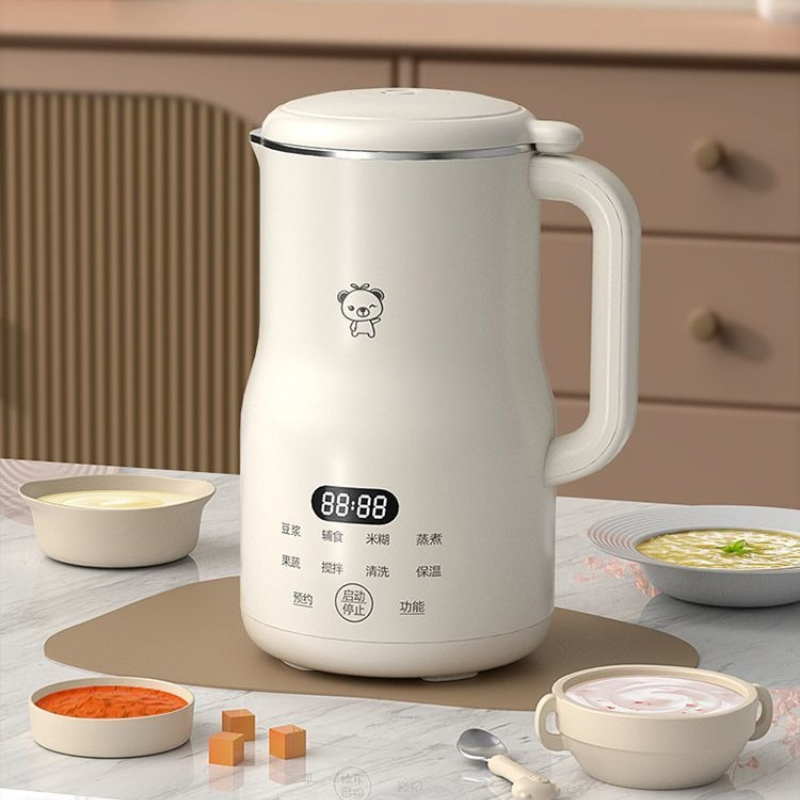 Baby Food Blender - 豆乳用コンパクトミニブレンダー – 自動加熱＆フィルター不要、多機能（離乳食/ジュース） | オールインワン