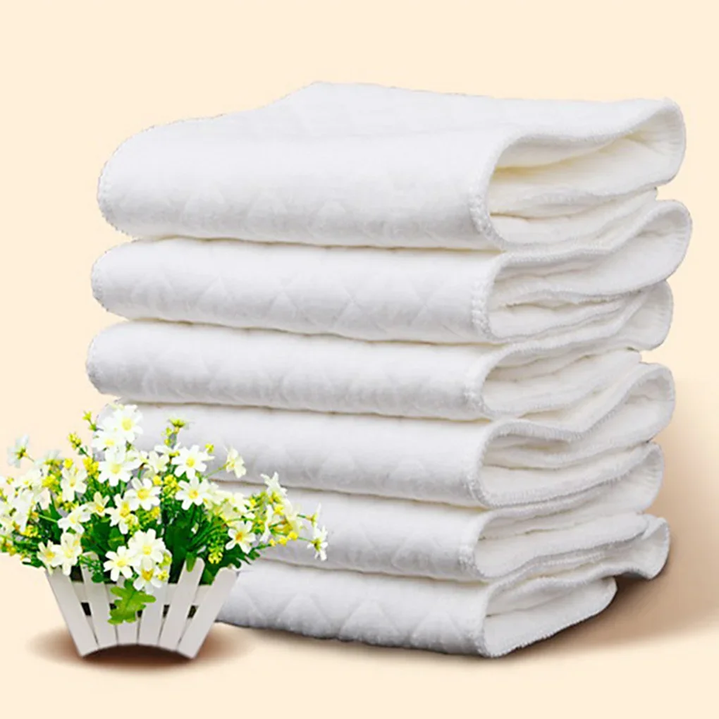 Pampers Diaper Premium Care - 2-10 個再利用可能なベビーおむつ布おむつパンティー 3/6 層インサート 100% 綿洗えるベビーケア再利用可能な環境に優しいおむつ
