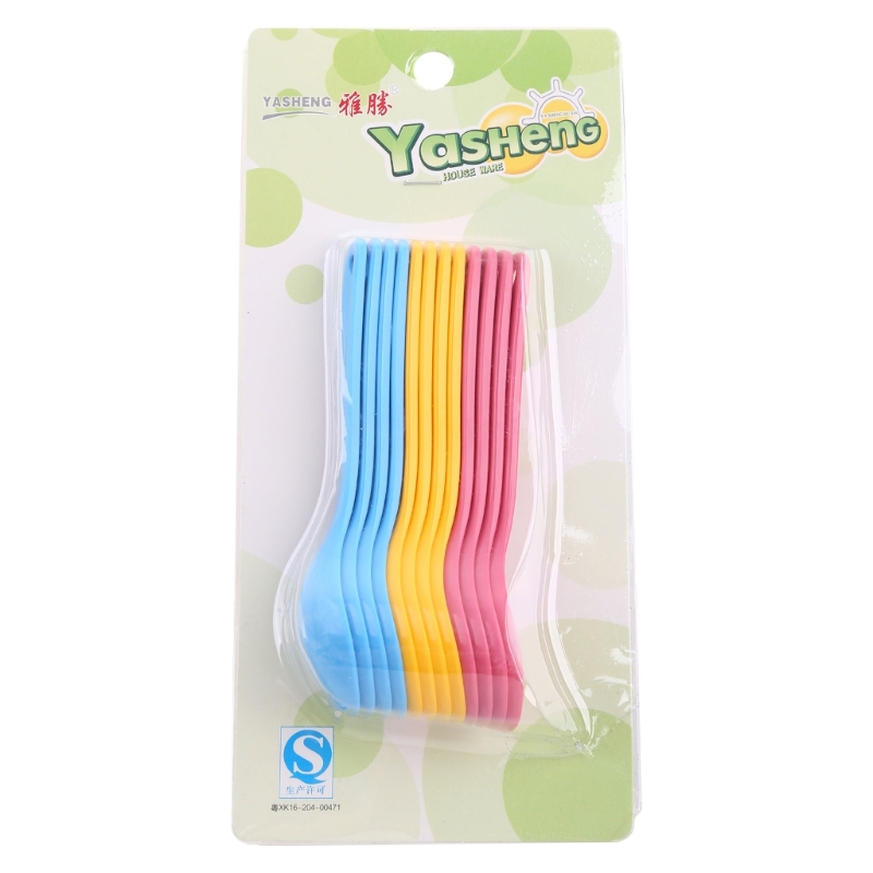 Baby Food Utensils - 赤ちゃんのためのプラスチック製の食事スプーン,12個,幼児のための食品キット