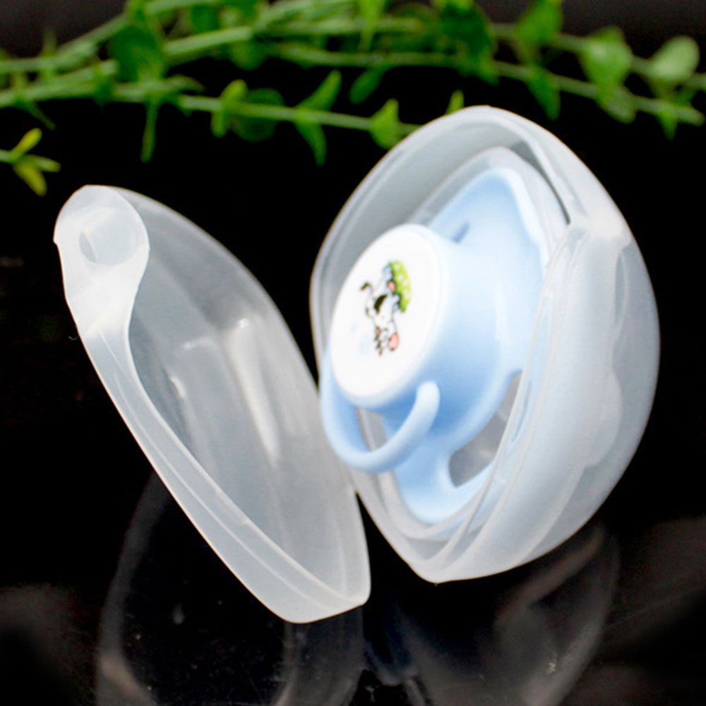 透明なポータブルホルダーケース赤ちゃん男の子赤ちゃん女の子乳 - Baby Food Pacifier のレビューと価格