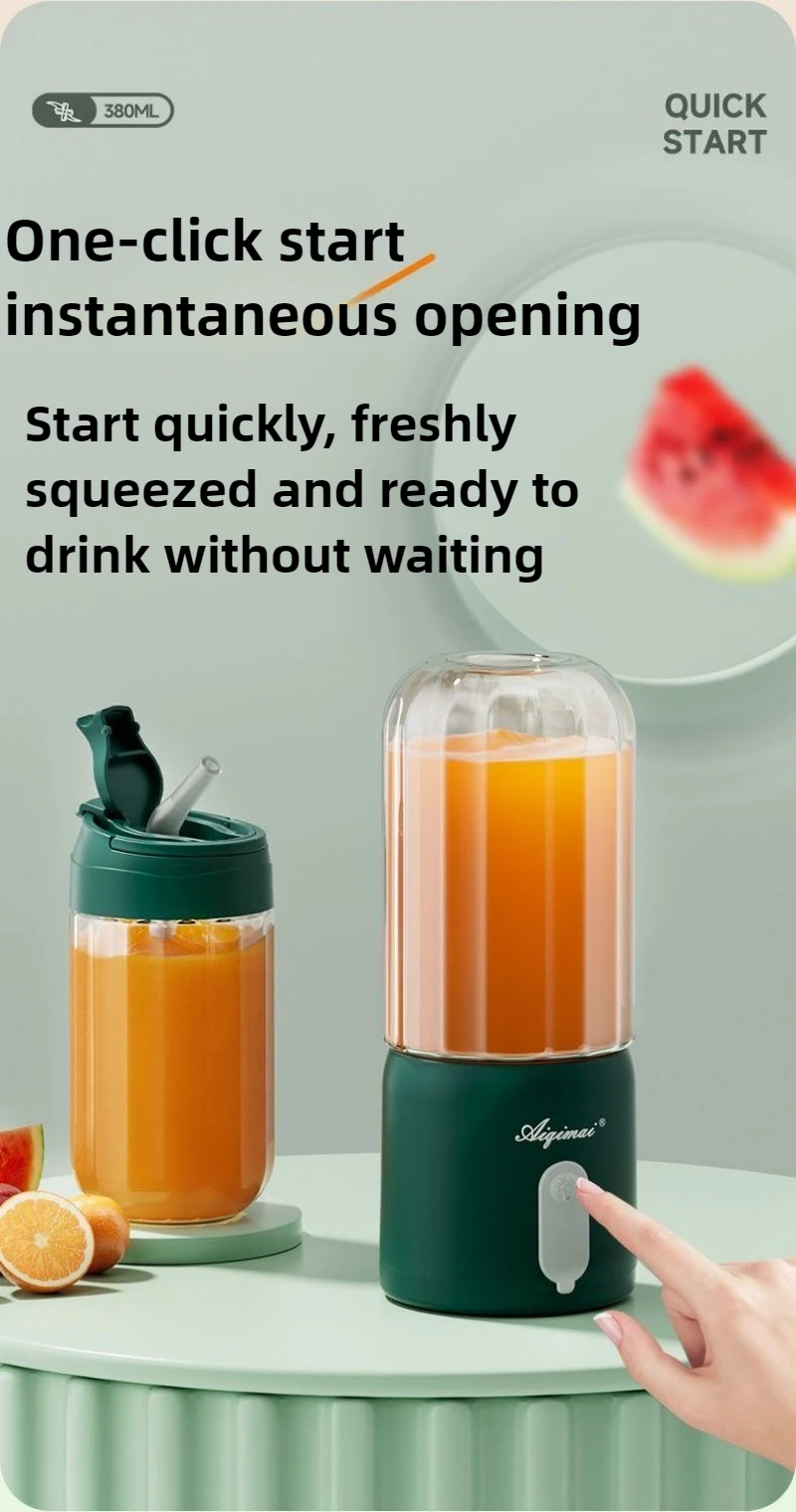 350mlポータブル小型ジューサーカップ多機能家庭用キッチン - Baby Food Blender のレビューと価格