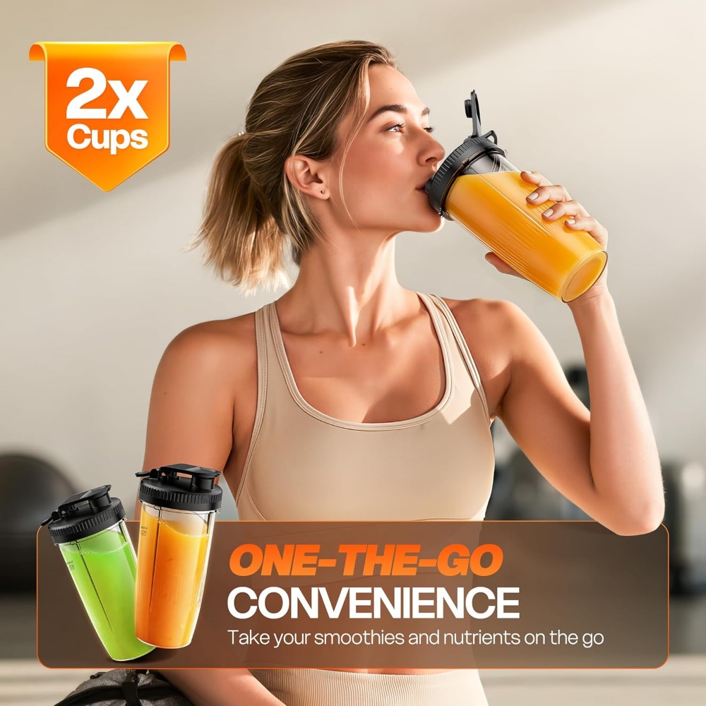 ポータブルパーソナルスムージーブレンダー、2つの24オンスカ - Baby Food Blender のレビューと価格
