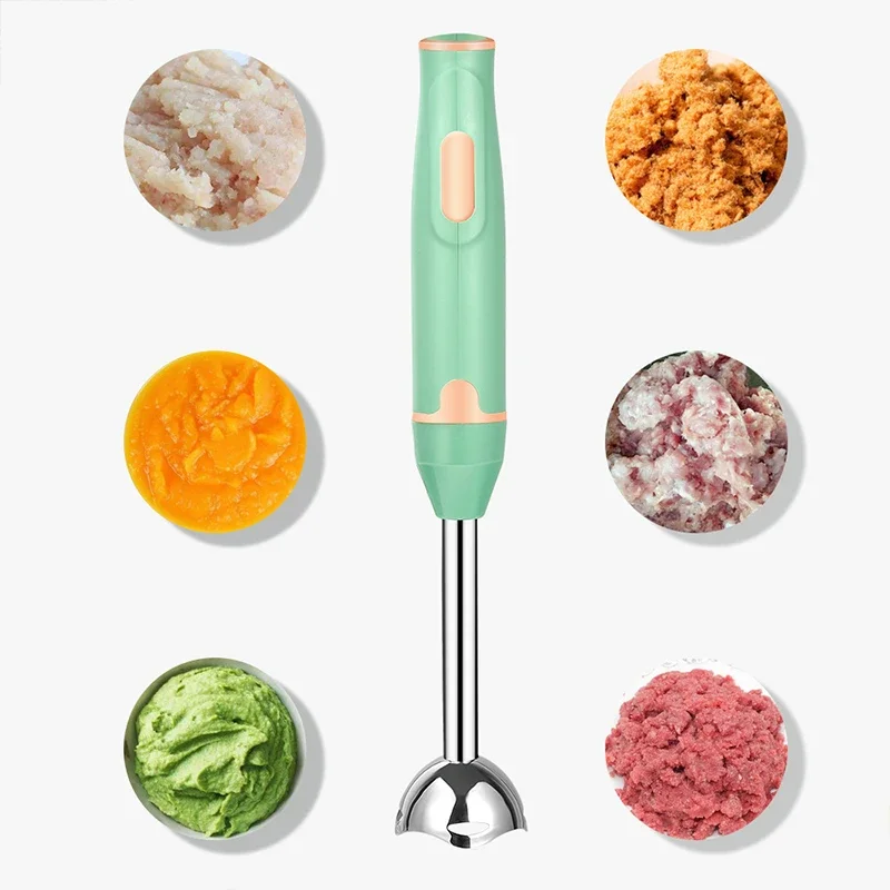 400W ハンドヘルドブレンダー電動食品野菜グラインダーステ - Baby Food Blender のレビューと価格