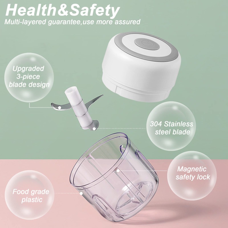 250 ミリリットル電気ニンニクグラインダー家庭用多機能肉グ - Baby Food Blender のレビューと価格