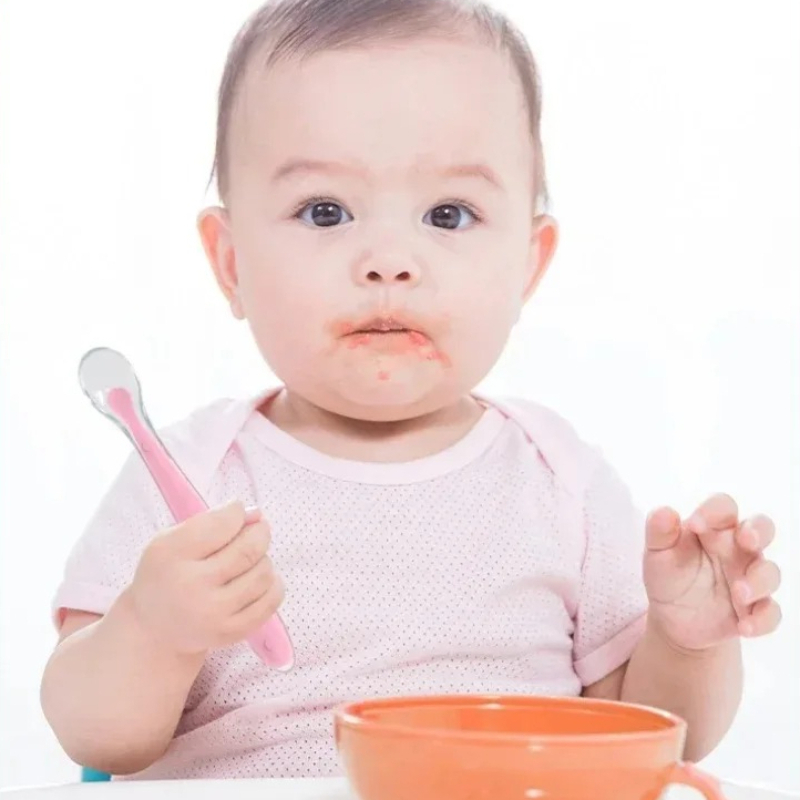 シリコンスプーンベビースターズ食器学習トレーニングスプーン子 - Baby Food Utensils のレビューと価格