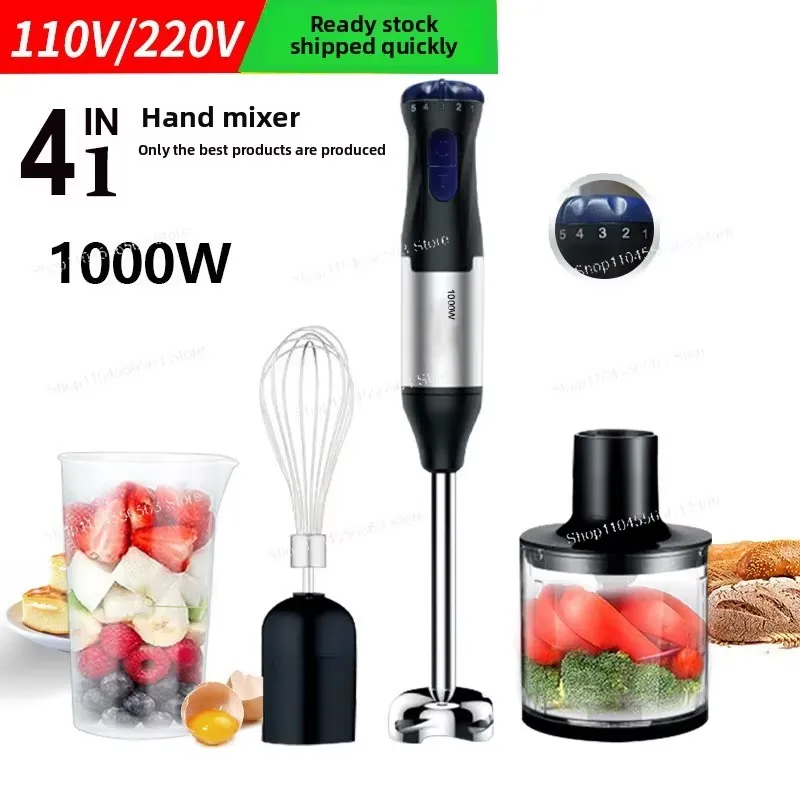 110V 1000W ハンドヘルドイマージョンブレンダー、調 - Baby Food Blender のレビューと価格
