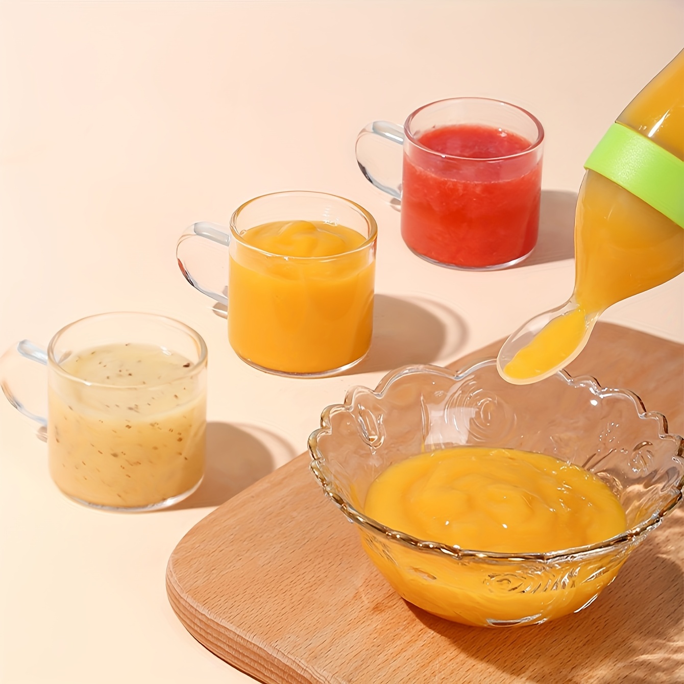 9 個の給餌カトラリー: 米シリアル用のスプーンと吸盤付きシ - Baby Food Utensils のレビューと価格